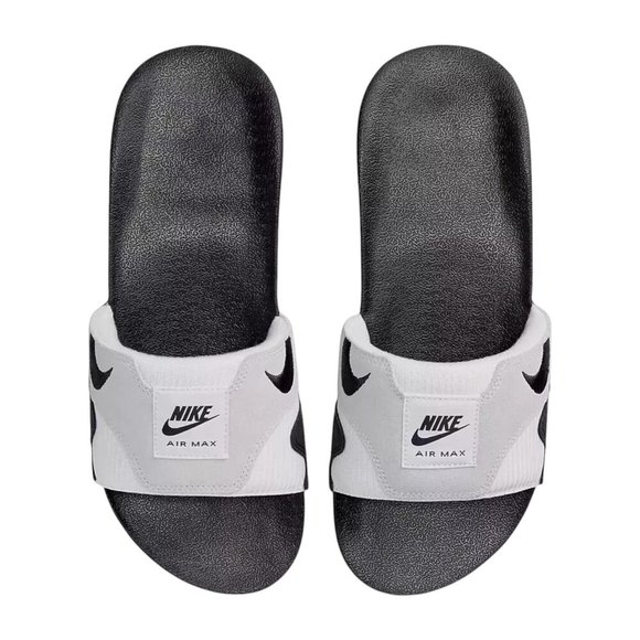 Nike Men's Air Max 1 Slide Size 18 Slippers Sandals Black/Gray/White DH0295-102 - Picture 6 of 11